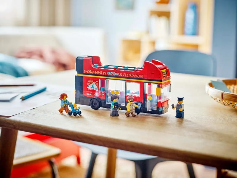 Конструктор LEGO City Красный двухэтажный экскурсионный автобус (60407)