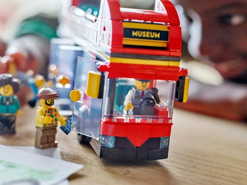 Конструктор LEGO City Красный двухэтажный экскурсионный автобус (60407)