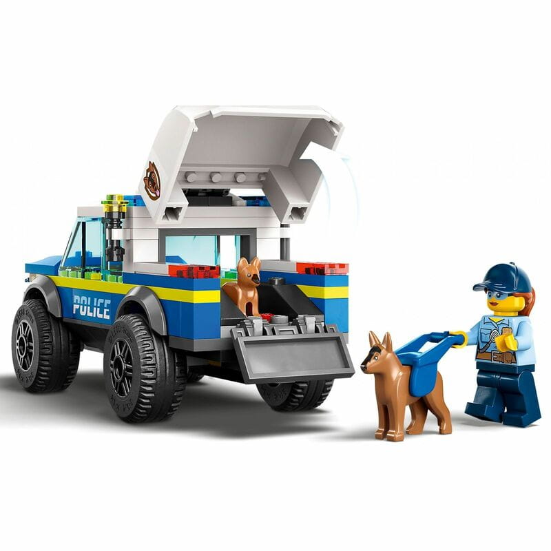 Конструктор LEGO City Мобільний майданчик для дресирування поліцейських собак (60369)