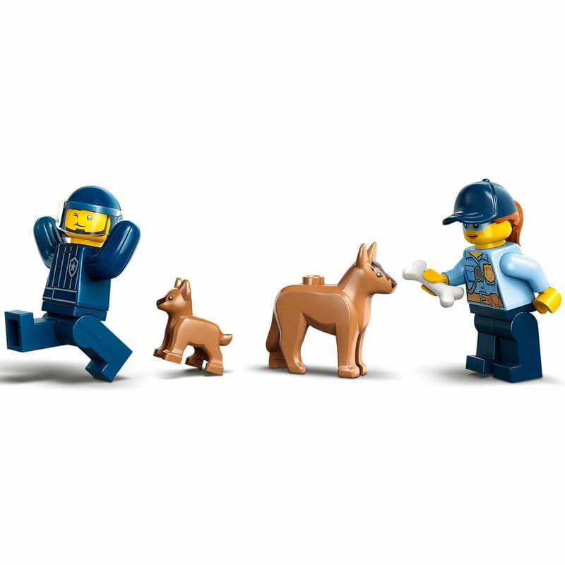 Конструктор LEGO City Мобільний майданчик для дресирування поліцейських собак (60369)