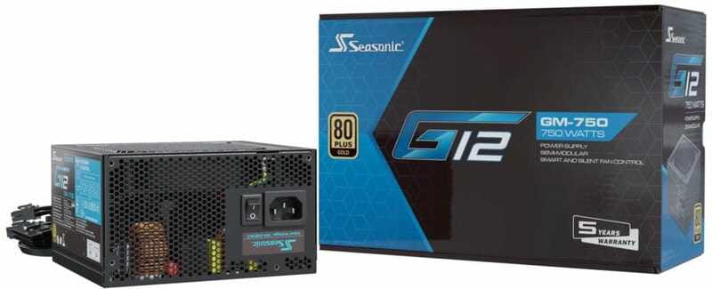 Блок живлення Seasonic G12 GM-750 (SSR G12 GM-750)