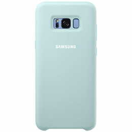 Чехол-накладка Samsung Silicone Cover для Samsung Galaxy S8 G950 Blue (EF-PG950TLEGRU)