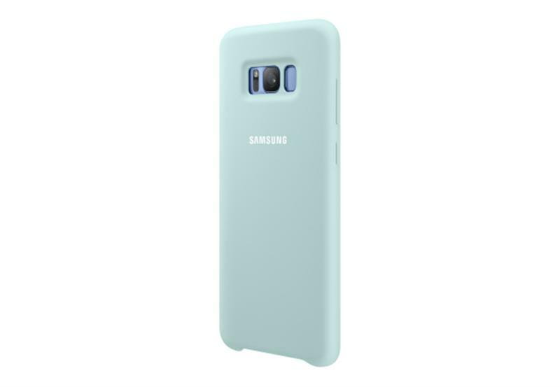 Чехол-накладка Samsung Silicone Cover для Samsung Galaxy S8 G950 Blue (EF-PG950TLEGRU)