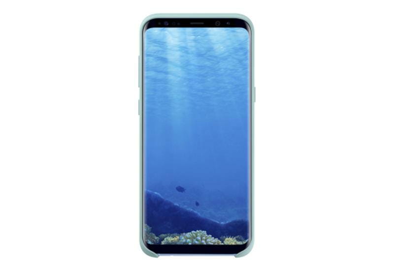 Чехол-накладка Samsung Silicone Cover для Samsung Galaxy S8 G950 Blue (EF-PG950TLEGRU)