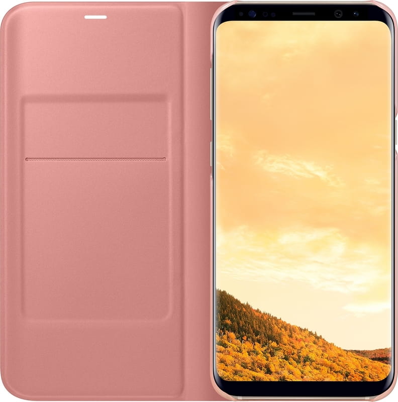 Чехол-книжка Samsung LED View Cover для Samsung Galaxy S8+ G955 Pink (EF-NG955PPEGRU)