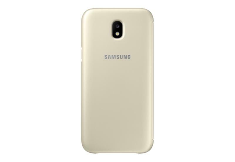 Чехол-книжка Samsung Wallet Cover для Samsung Galaxy J5 (2017) SM-J530 Gold (EF-WJ530CFEGRU)