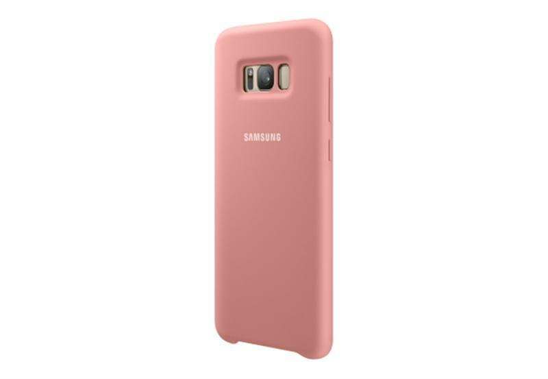 Чохол-накладка Samsung Silicone Cover для Samsung Galaxy S8+ G955 Pink (EF-PG955TPEGRU)
