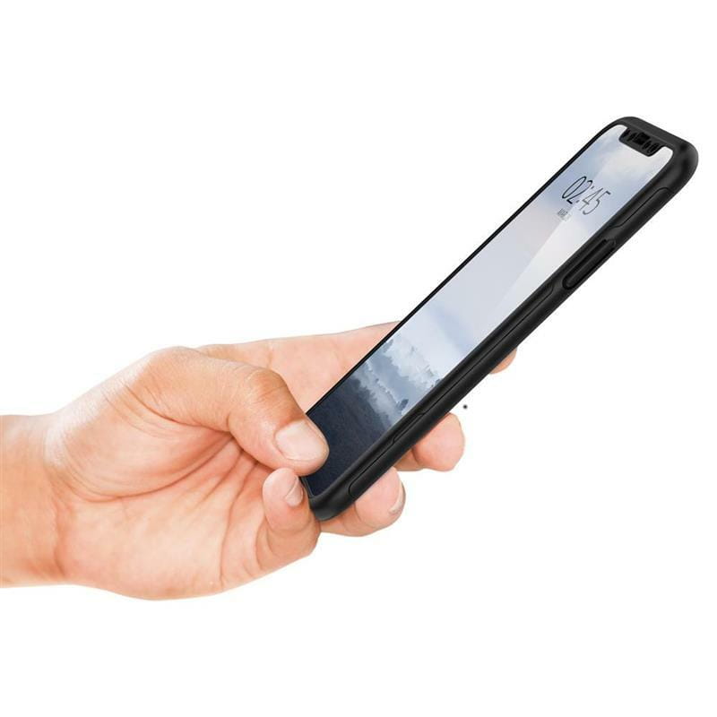 Чeхол-накладка Spigen Thin Fit 360 для Apple iPhone XS Max Black (065CS24846) + стекло