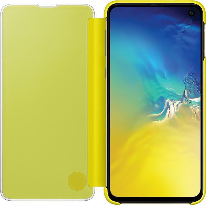 Чехол-книжка Samsung Clear View Cover для Samsung Galaxy S10e SM-G970 Yellow (EF-ZG970CYEGRU)