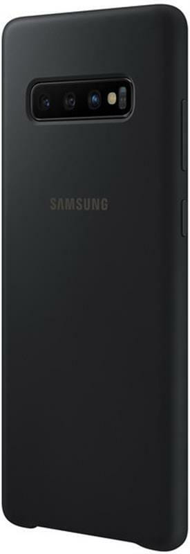 Чехол-накладка Samsung Silicone Cover для Samsung Galaxy S10+ SM-G975 Black (EF-PG975TBEGRU)