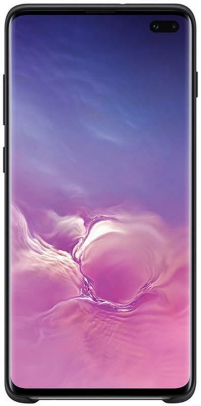 Чехол-накладка Samsung Silicone Cover для Samsung Galaxy S10+ SM-G975 Black (EF-PG975TBEGRU)