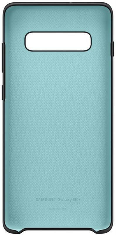 Чехол-накладка Samsung Silicone Cover для Samsung Galaxy S10+ SM-G975 Black (EF-PG975TBEGRU)
