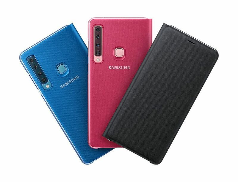 Чехол-книжка Samsung Wallet Cover для Samsung Galaxy A9 2018 SM-A920 Black (EF-WA920PBEGRU)