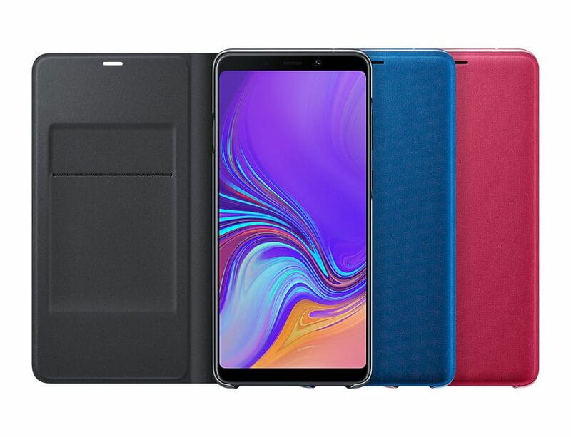 Чехол-книжка Samsung Wallet Cover для Samsung Galaxy A9 2018 SM-A920 Black (EF-WA920PBEGRU)