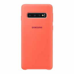 Чехол-накладка Samsung Silicone Cover для Samsung Galaxy S10 SM-G973 Berry Pink (EF-PG973THEGRU)