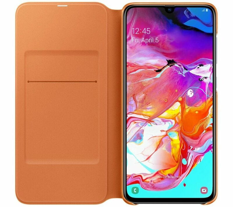 Чехол-книжка Samsung Wallet Cover для Samsung Galaxy A70 SM-A705/A70s SM-A707 White (EF-WA705PWEGRU)
