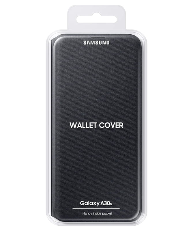 Чехол-книжка Samsung Wallet Cover для Samsung Galaxy A30s SM-A307/Galaxy A50 SM-A505/Galaxy A50s SM-A507 Black (EF-WA307PBEGRU)