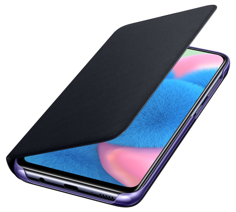 Чехол-книжка Samsung Wallet Cover для Samsung Galaxy A30s SM-A307/Galaxy A50 SM-A505/Galaxy A50s SM-A507 Black (EF-WA307PBEGRU)