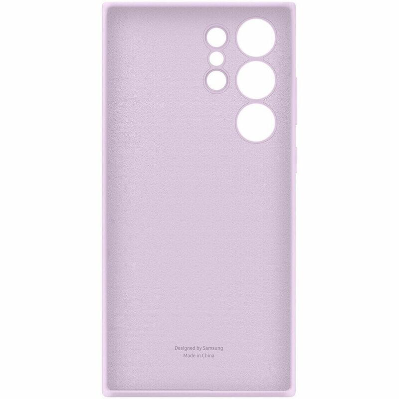Чехол-накладка Samsung Silicone Cover для Samsung Galaxy S23 Ultra SM-S918 Lilac (EF-PS918TVEGRU)