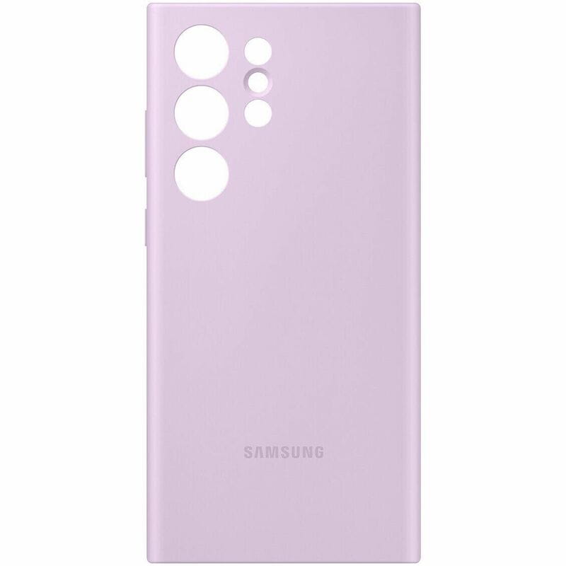Чехол-накладка Samsung Silicone Cover для Samsung Galaxy S23 Ultra SM-S918 Lilac (EF-PS918TVEGRU)