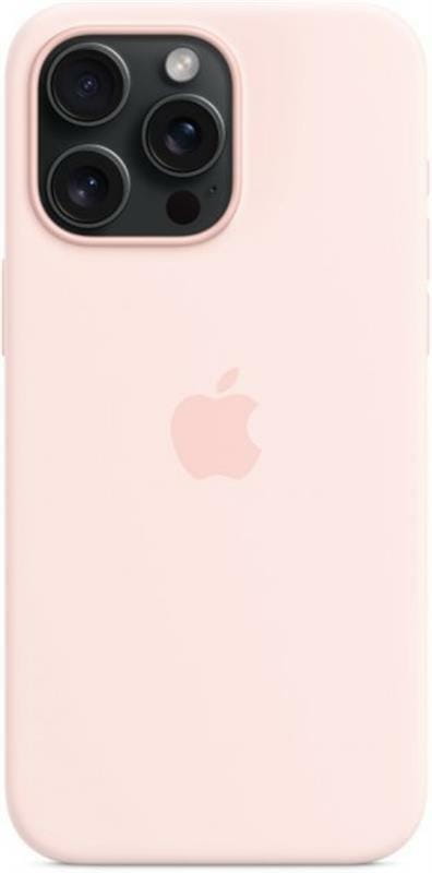 Чехол-накладка Apple Silicone Case with MagSafe для Apple iPhone 15 Pro Max Light Pink (MT1U3)