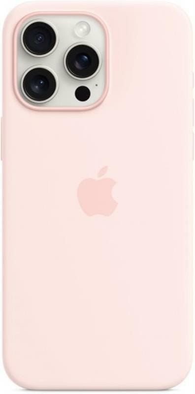 Чехол-накладка Apple Silicone Case with MagSafe для Apple iPhone 15 Pro Max Light Pink (MT1U3)