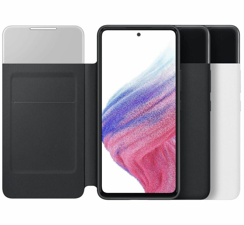 Чехол-книжка Samsung S View Wallet Cover для Samsung Galaxy A53 SM-A536 Black (EF-EA536PBEGRU)