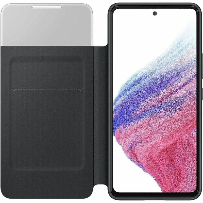 Чехол-книжка Samsung S View Wallet Cover для Samsung Galaxy A53 SM-A536 Black (EF-EA536PBEGRU)