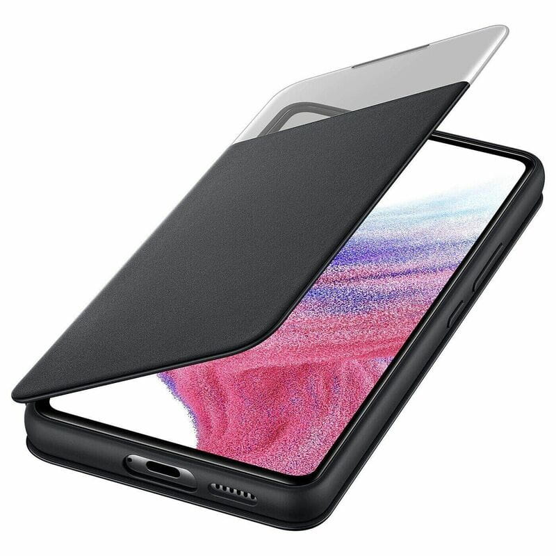 Чехол-книжка Samsung S View Wallet Cover для Samsung Galaxy A53 SM-A536 Black (EF-EA536PBEGRU)