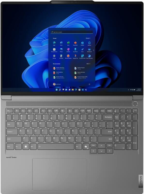 Ноутбук Lenovo ThinkBook 16p G5 IRX (21N50013RA) Storm Grey