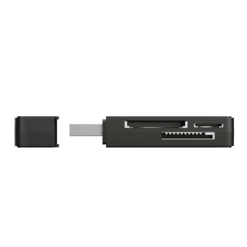 Кардридер Trust Nanga USB 3.1 Black (21935)