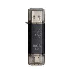 Флеш-накопитель USB 3.0 16GB Type-C T&G 009 Star Series Black (TG009TC-16GBK3)