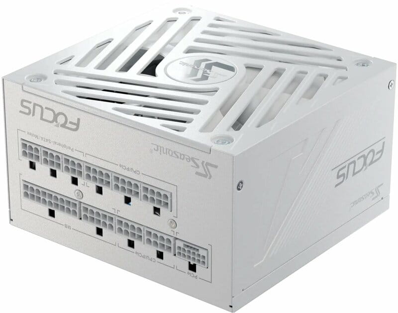 Блок живлення Seasonic Focus GX-850W White (FOCUS-GX-850-ATX31-WHITE)