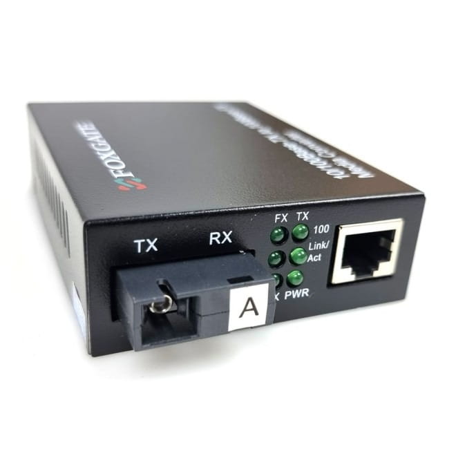 Медиаконвертер FoxGate EC-B-0,1-1SM-1310nm-20