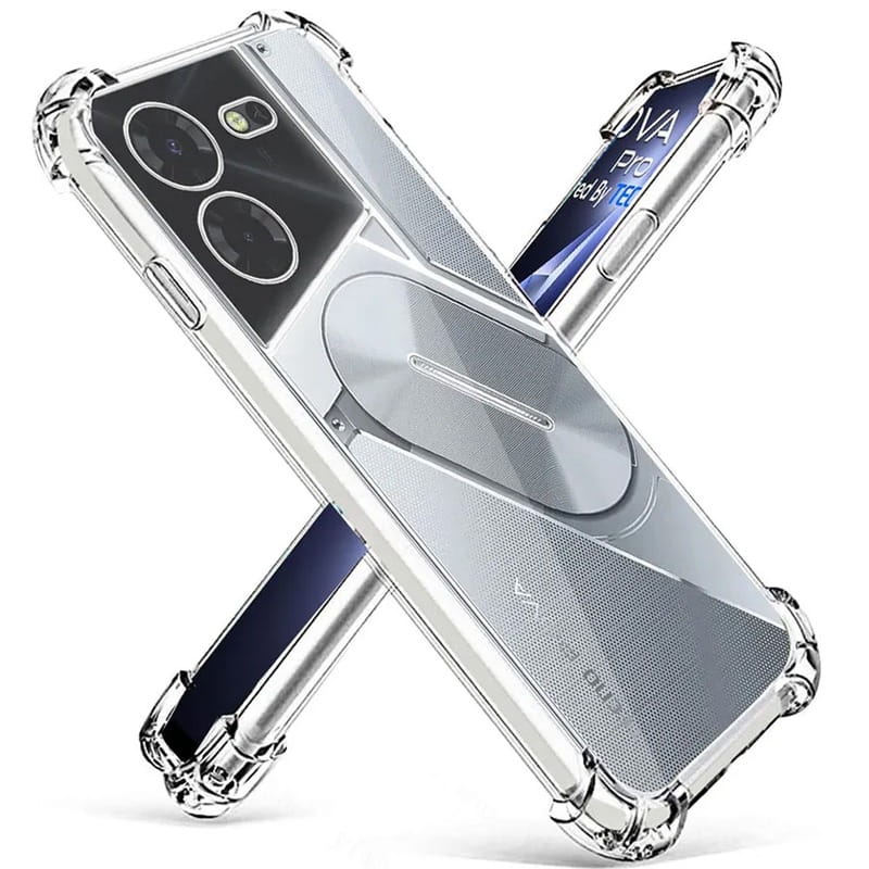 Чeхол-накладка BeCover Anti-Shock для Tecno Pova 5 Pro 5G (LH8n) Clear (711780)