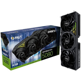Відеокарта GF RTX 5080 16GB GDDR7 GamingPro V1 Palit (NE75080019T2-GB2031Y)