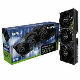 Видеокарта GF RTX 5070 Ti 16GB GDDR7 GamingPro V1 Palit (NE7507T019T2-GB2031Y)