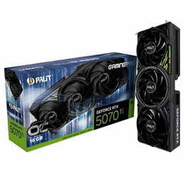 Видеокарта GF RTX 5070 Ti 16GB GDDR7 GamingPro OC V1 Palit (NE7507TS19T2-GB2031Y)