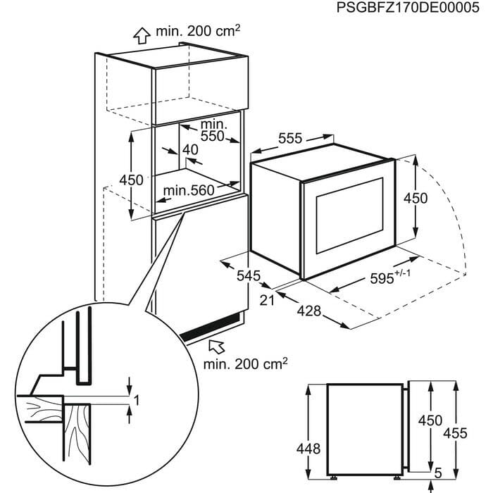 Встраиваемый винный шкаф Electrolux KBW5X