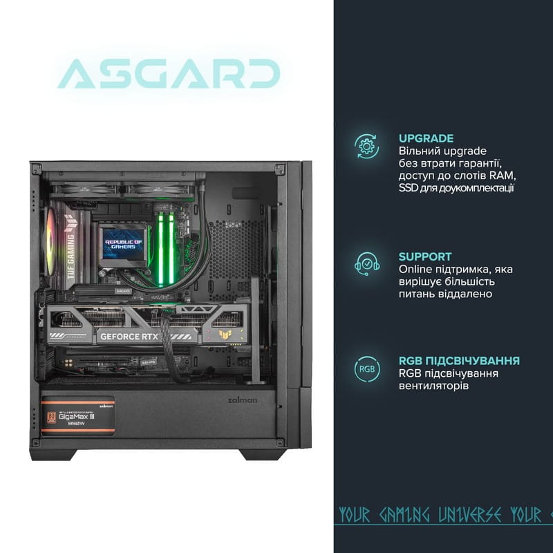 Персональний комп`ютер ASGARD (I265F.32.S20.58.5870)