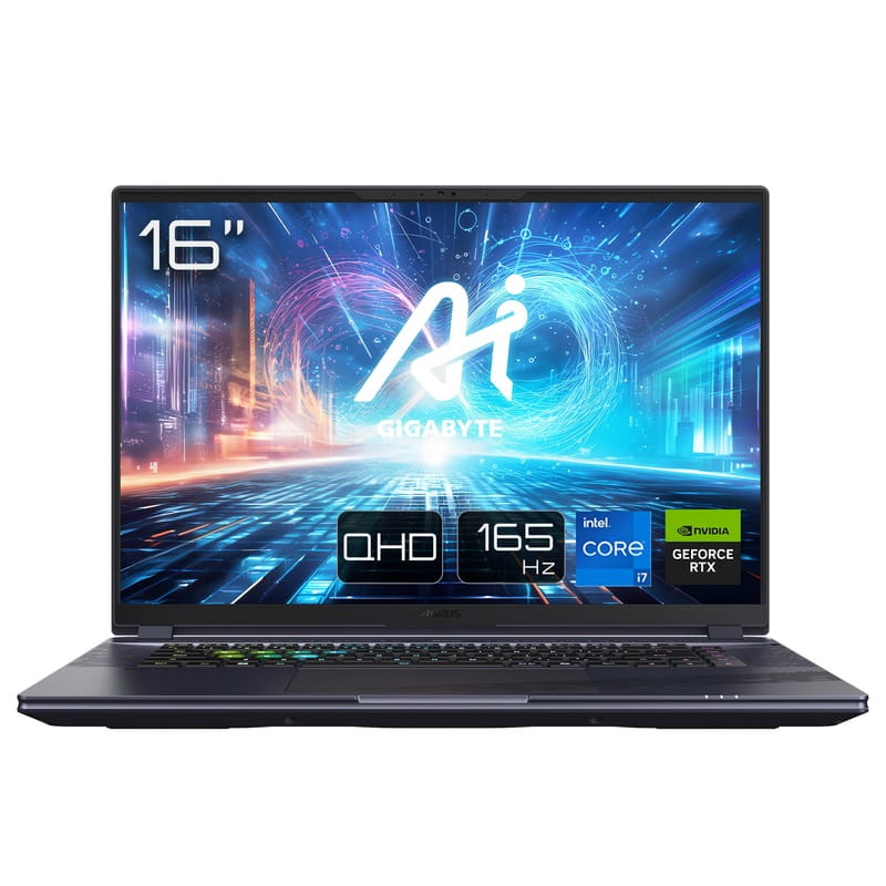 Ноутбук Gigabyte Aorus 16X 9SG 2024 (AORUS 16X 9SG-43UAC54SD) Midnight Gray