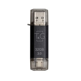 Флеш-накопитель USB 3.0 32GB Type-C T&G 009 Star Series Black (TG009TC-32GBK3)