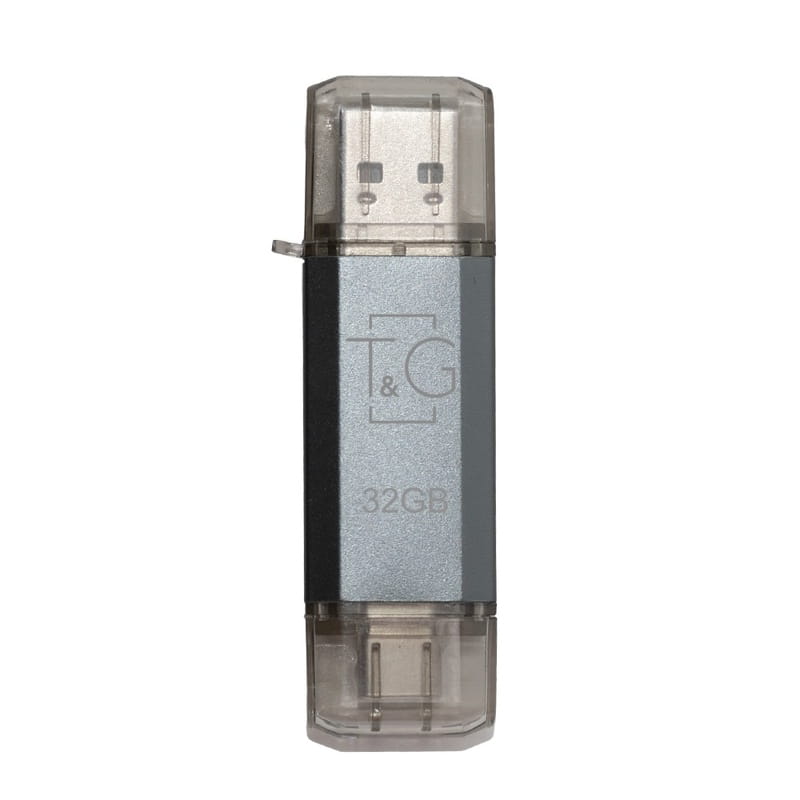Флеш-накопитель USB 32GB Type-C T&G 009 Star Series Silver (TG009TC-32GSL)