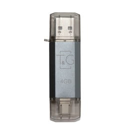 Флеш-накопичувач USB 4GB Type-C T&G 009 Star Series Silver (TG009TC-4GSL)
