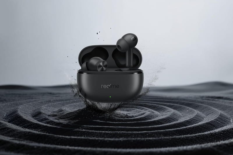 Bluetooth-гарнитура Realme Buds T200X Black_EU
