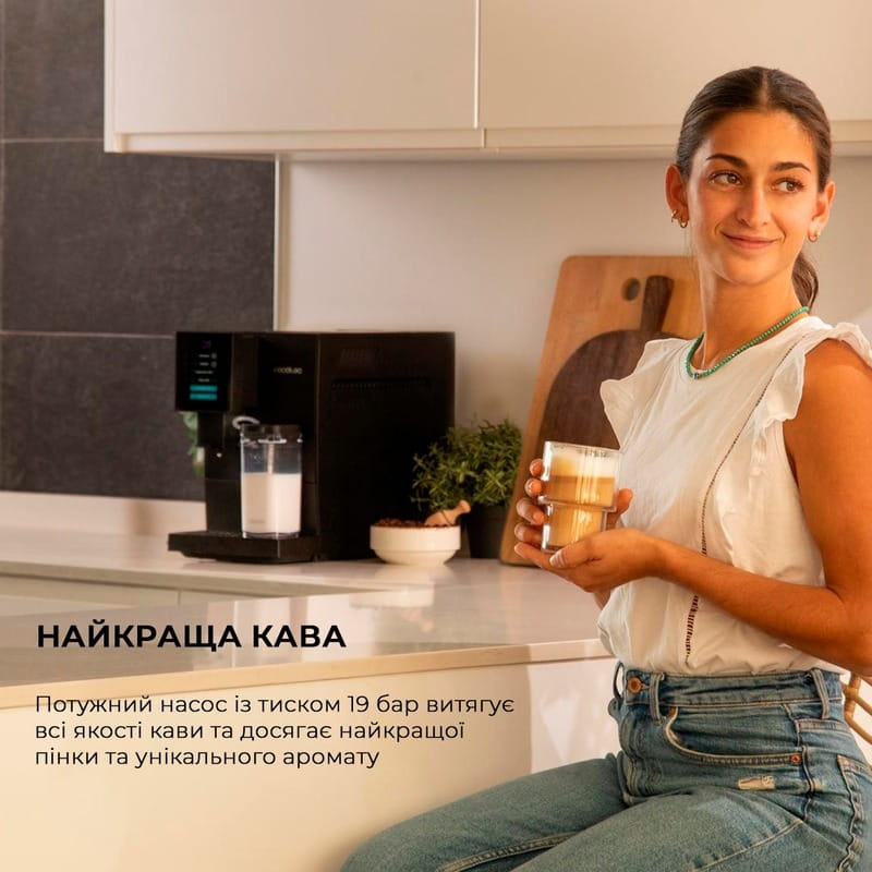 Кавомашина Cecotec Cremmaet Compactccino Black/Silver (A01_EU01_105455)