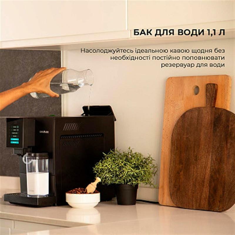 Кофемашина Cecotec Cremmaet Compactccino Black/Silver (A01_EU01_105455)
