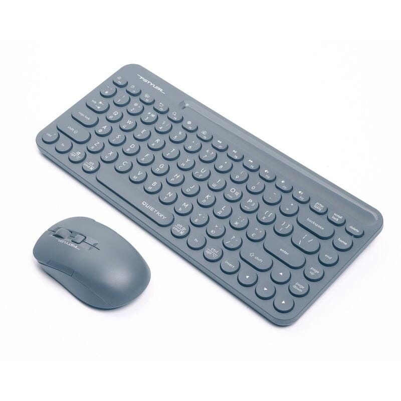 Комплект (клавіатура, миша) бездротовий A4Tech FG3200 Air2 Blue