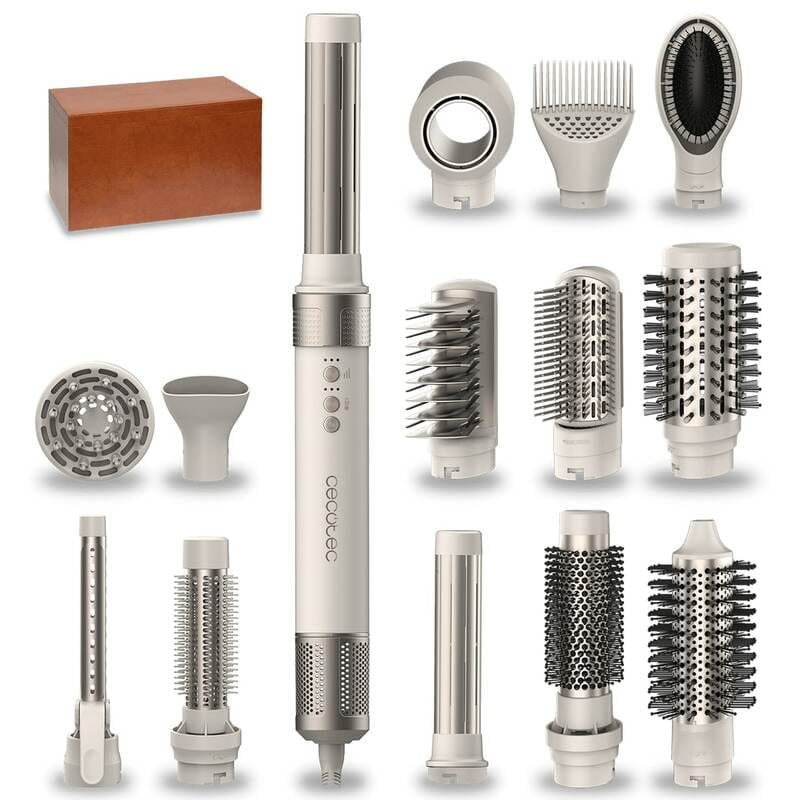 Стайлер Cecotec Bamba CeramicCare 14in1 AirGlam Champagne (CCTC-00252)