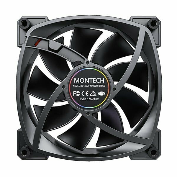 Вентилятор Montech RX140 PWM Black